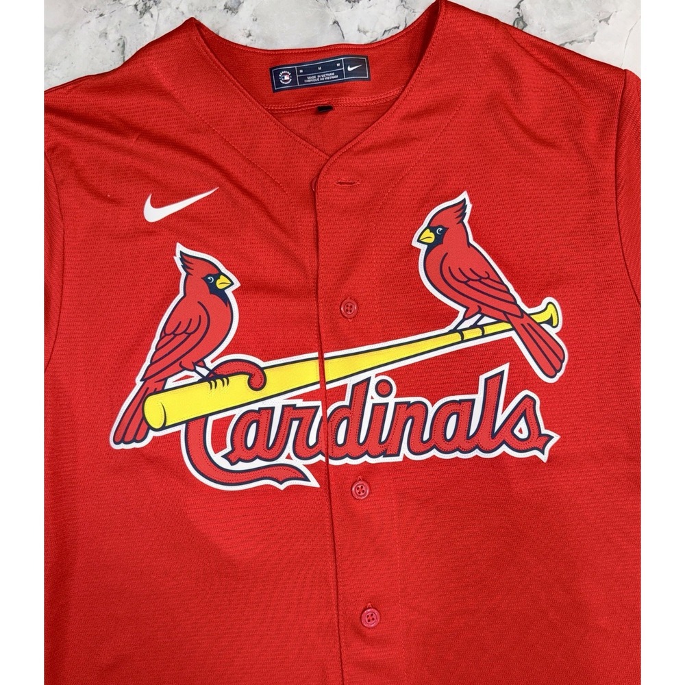 Nike St. Louis Cardinals "Pierce" #65 Red Alternate Jersey Men's Size M